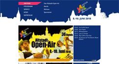 Desktop Screenshot of idstein-jazzfestival.de